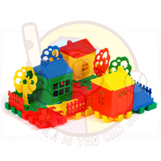 幼儿园早教益智儿童雪花片积木塑料拼插拼装玩具拼搭大号加厚礼物