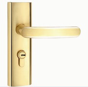 金色别墅双开大门锁 中式木门锁 豪华中式欧式对开进户门锁
