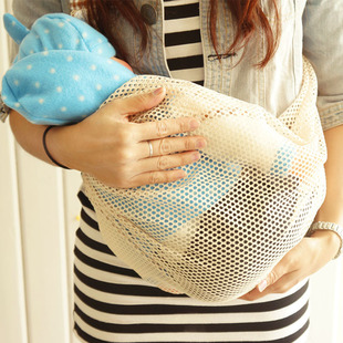 初生婴儿背带抱袋透气横抱式宝宝，背巾透气前侧抱背巾喂奶抱巾