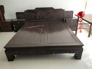 红木家具赞比亚血檀高低，床母子双人床实木卧室，家具非洲小叶紫檀