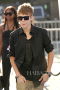 SMHJIGY 2015年新版 Justin Bieber同款衬衫 贾斯丁比伯黑衬衣