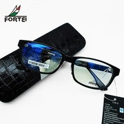 fortei富铤f2115高档板材眼镜架商务休闲装饰配近视眼镜框男