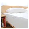 床笠单件白色纯棉贡缎全棉双人席梦思床垫保护套1.5床罩2米薄软滑