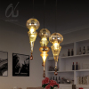 餐厅灯吊灯三头现代简约水晶灯，时尚创意吊灯，厨房吧台灯饰灯具