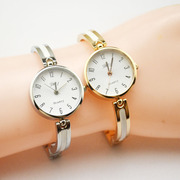 潮流时尚钢带手链手表，女士陶瓷表韩版水钻，学生石英表手表