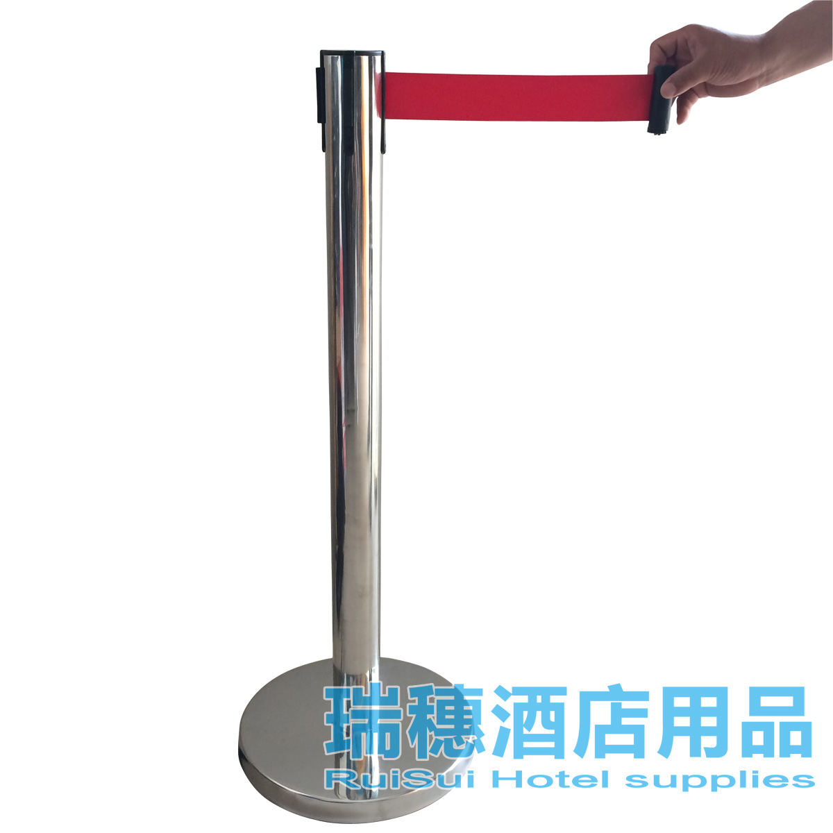 全收加长3米警界线不锈钢伸缩栏杆座 一米线护栏隔离带银行围栏_隔离带 栏杆座价格|图片_安哥电竞网