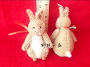 迷你羊毛毛绒彼得兔，先生娃娃小兔毛，公仔玩具玉兔玩偶生日礼物女生