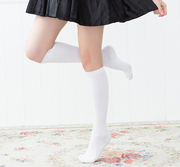 vocaloidv家洛天依芝麻，糊白色加厚短款丝袜，cosplay日本动漫服装