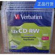 威宝12X单片CD-RW光盘空白cd可擦写试刻录盘CD多次性刻录碟700M碟