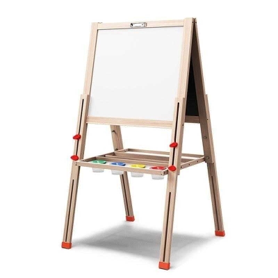 黑板幼儿园写字板礼物练习画画宝宝手写板儿童画板可升降可调节
