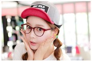 韩国男女tr90超轻眼镜框架 潮人复古圆框非主流近视眼镜架平光镜