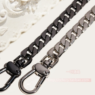 9MM扁链DIY饰品配件链条包包链肩包带子斜挎包带金属包链包带链条