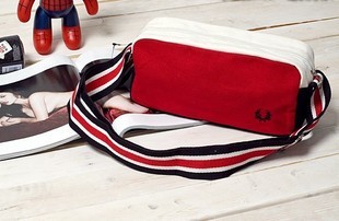 小包英伦学院风帆布包斜挎包单肩拼接配色小包包休闲包