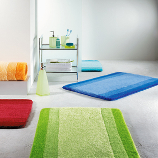 欧洲品牌SPIRELLA Balance高毛浴室防滑干脚吸水地毯卧室门口脚垫