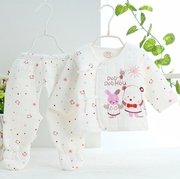 新生儿保暖内衣套装莫代尔，柔软棉刚出生宝宝，0-3个月和尚服秋冬季