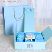 TangBaby满月礼盒婴儿服套装 男女宝宝衣服和尚服连体衣高档