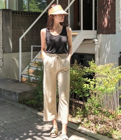长裤女森林系
