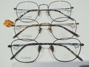 毕加索眼镜架毕加索时尚，复古纯钛超轻眼镜架80040