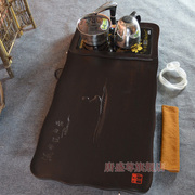 唐盛 F52四合一茶具套装整套功夫黑檀木电热一体实木茶盘B7