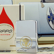 zippo打火机 1965年美国总统林登 约翰逊签名老机