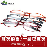 高档TR90超轻小框老视镜折不断成品老花眼镜男女通用可配近视
