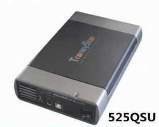 创齐525QSU  USB2.0台式机SATA串口内置改外置台式机光驱盒