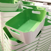 IKEA宜家瓦瑞拉盒子桌面收纳盒厨房用品分类塑料收纳置物筐