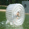 儿童水上滚筒步行球充气透明球，碰碰球悠波球水上玩具水上乐园设备