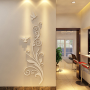 3d立体水晶亚克力墙贴客厅，餐厅玄关房间，室内家居装饰品创意画