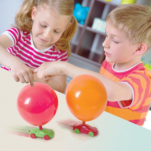 气球动力赛车空气动力科教实验新奇玩具六一儿童生日朋友礼物