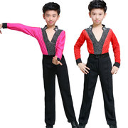 男童拉丁服儿童拉丁舞台专业考级比赛练功服少儿拉丁舞演出服