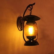 欧式地中海铁艺复古美式乡村壁灯过道灯酒吧茶楼灯具阳台灯具