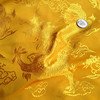 中国风 传统复古 金黄色龙纹 高品质绸缎布料 DIY面料 半米