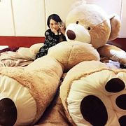 1.8米2美国大熊超大号公仔，泰迪熊猫毛绒玩具送女友抱抱熊布娃娃女