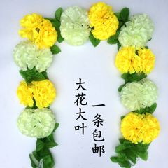 仿真墓地塑料祭奠假花