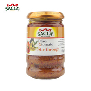 进口意大利面酱料Sacla萨克拉橄榄西红柿意粉酱190g