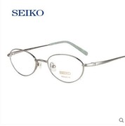 精工h02027超轻纯钛眼镜近视，眼镜框全框女款高度数小框眼镜架