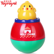日本Toyroyal皇室小鸡不倒翁玩具大号婴幼益智早教带音乐0-1岁