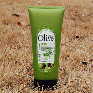 韩伊橄榄olive美白补水面膜，200g水洗保湿紧致去黑头去油