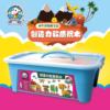 台湾小牛津 幼教宝盒创造力软质积木 塑料 儿童拼插积木
