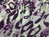 春夏秋季纯棉莫代尔面料弹力紫色豹纹针织衫连衣裙布料透气垂度好