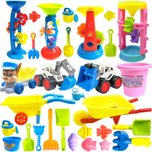 沙滩工具铲子桶套装大号玩具玩沙工具挖沙玩具儿童铲子沙漏车组合