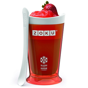 美国zoku自制冰沙杯无需插电奶昔杯创意DIY沙冰果汁柠檬杯子
