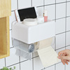 厕所纸巾盒创意免打孔浴室，防水卷纸架洗手间卷，纸筒卫生间卷纸盒