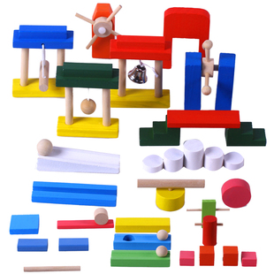 多米诺骨牌儿童益智机关玩具小学生，互动游戏智力成人积木1000片