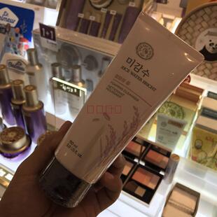 韩国正品The face shop菲诗小铺大米亮白保湿洁面泡沫洗面奶150ML