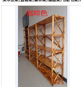 实木货架置物架展示架书柜书架，松木架多层架简易货架格架木架