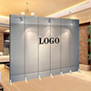 公司企业办公背景墙可折叠屏风，隔断客厅时尚，玄关加名字或logo