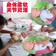 家政月嫂培训仿真娃娃 被动操抚触婴儿道具 假宝宝教学模型教具