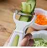 日本进口不锈钢多功能蔬菜切菜器，手动小擦丝，切丝器家用厨房刨丝器